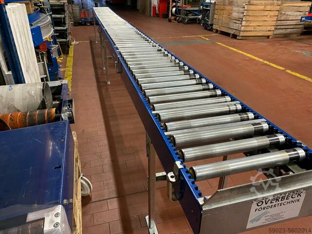 Roller Conveyor Accumulating Roller Conveyor Overbeck QEA WN 1278