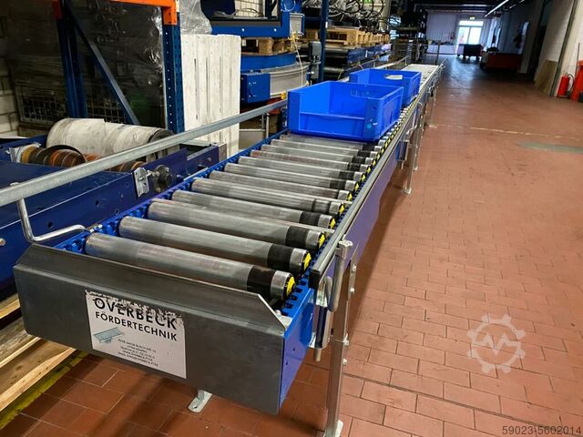 Roller Conveyor Accumulating Roller Conveyor Overbeck QEA WN 1278