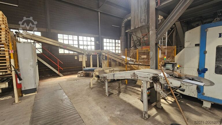 Dosing, bagging, palletizing, wrapping Haver & Boecker / Concetti / Technowrapp DELTA / PS-AA-15S / B150E