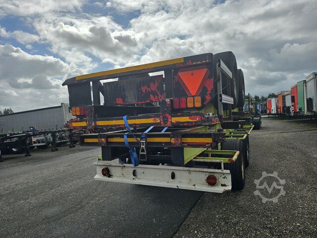 Container transport Pacton 12/20 | 40 2 x 20 foot  | 20 foot middle | stee...