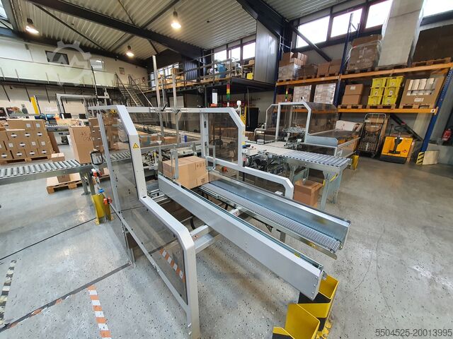 Kartonverpackungsmaschine SOCO SYSTEM BE-2200 ATS Kartonaufrichter Industrie