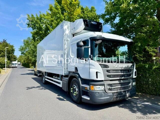 Refrigerated/frozen transport Scania P280 Carrier Supra 850/Rohrbahnen/Eu6/LBW