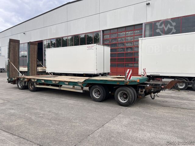 Tieflader Anhänger Humbaur HTD 409525-4A  4 Achs Tiefladeranhänger