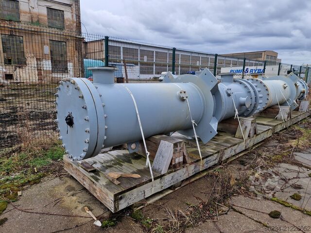 102.6 Sq. Meter SGL Carbon Technic Sas Graphite Block Heat Exchanger-Condenser SGL CARBON TECHNIC SAS CKL7