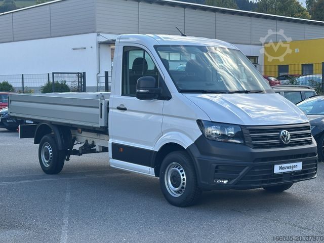 Pritschenwagen VOLKSWAGEN Crafter Pritsche 35 mittellang FWD/Navi/SHZ/AHK