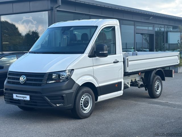 Pick-up van VOLKSWAGEN Crafter Pritsche 35 mittellang FWD Navi Sitzhzg