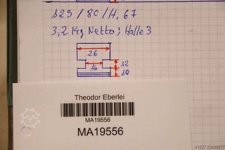 Interchangeable jaws unbekannt Breite 26 mm