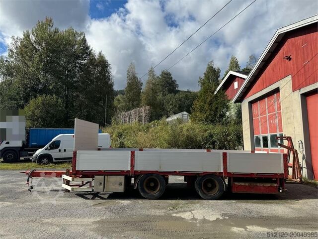 Flatbed Istrail 2-axle flatbed trailer