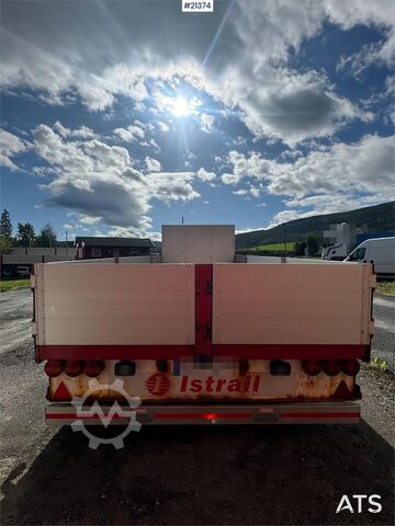 Flatbed Istrail 2-axle flatbed trailer