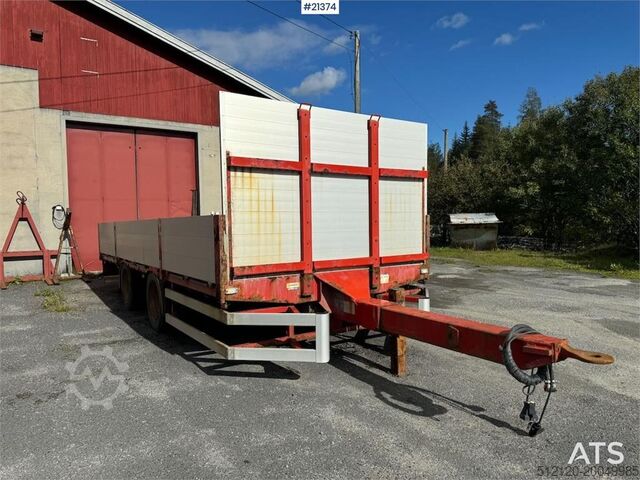 Flatbed Istrail 2-axle flatbed trailer
