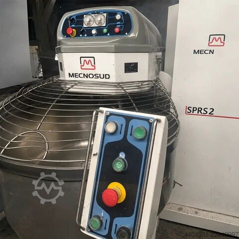 Automatic tilting dough mixer for 160 kg of flour Mecnosud SPRS250