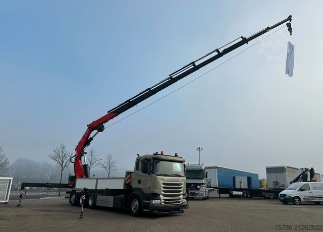 Autokran SCANIA R450 L 8x4 Fassi F 660 RA 2.28 HE/ Winde/ Funk
