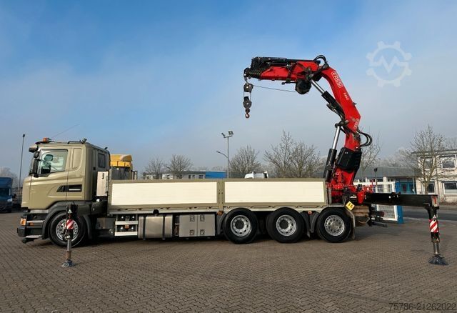 Autokran SCANIA R450 L 8x4 Fassi F 660 RA 2.28 HE/ Winde/ Funk