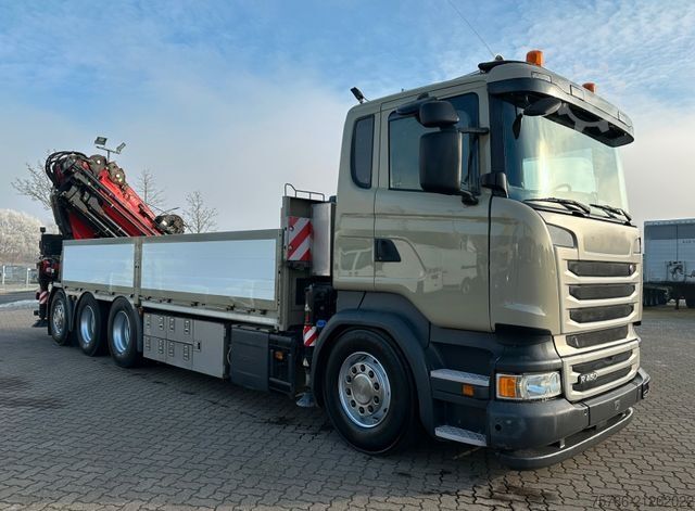 Autokran SCANIA R450 L 8x4 Fassi F 660 RA 2.28 HE/ Winde/ Funk