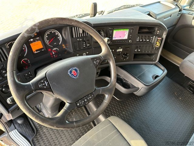 LKW mit Pritsche (offen) SCANIA R450 L 8x4 Fassi F 660 RA 2.28 HE/ Winde/ Funk