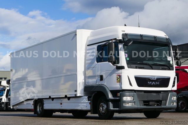 Autotransporter MAN TGL 8.250 geschloss. Autotransp. Moetefindt