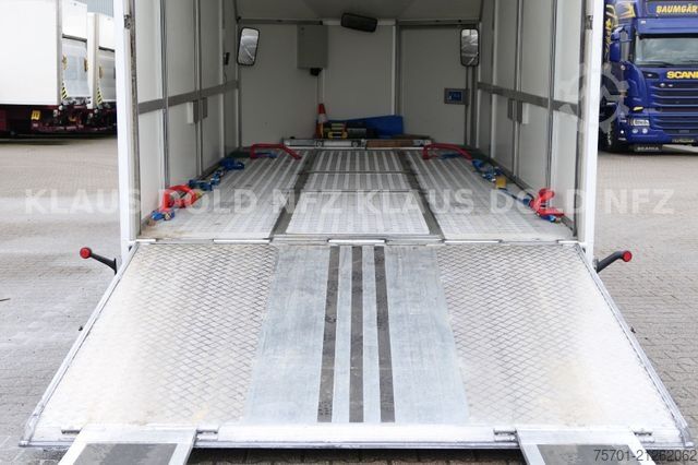 Car carrier trailer  Moetefindt FTK 235 Autotransporter Kofferaufbau