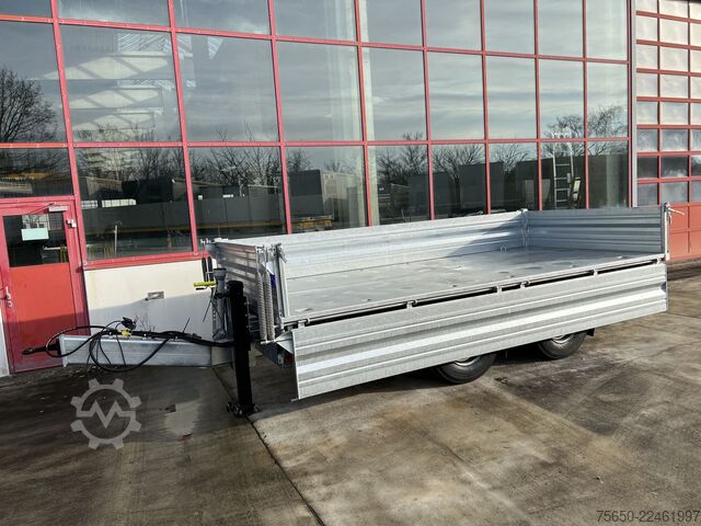 Tipper trailer Möslein TTD 19 B  19 t Tandemkipper- Tieflader, Breitbereifung