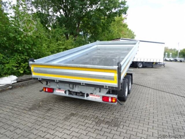 Tipper trailer Möslein TTG 11 Verzinkt  neuer Tandem 3- Seitenkipper Tieflader-- Neufahrzeug --