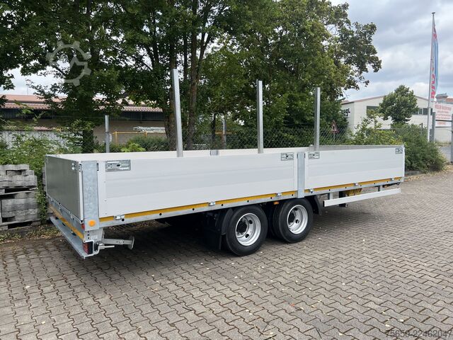 Open trailer Möslein THT 14,4 G 7,20 L  14,4 t Tandem- Pritschenanhänger- Tieflader