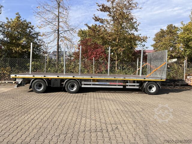 Open trailer Möslein T 3 Plato 10,5 m  3 Achs Jumbo- Plato- Anhänger 10,50 m, Mega