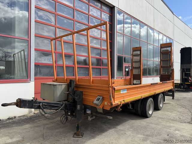 Tipper trailer Blomenröhr 896/14000  14 t Tandem 2 Seiten Kipper   Tieflader