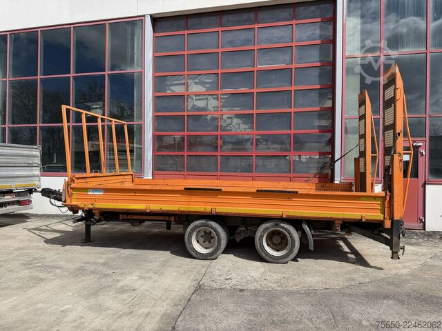 Tipper trailer Blomenröhr 896/14000  14 t Tandem 2 Seiten Kipper   Tieflader