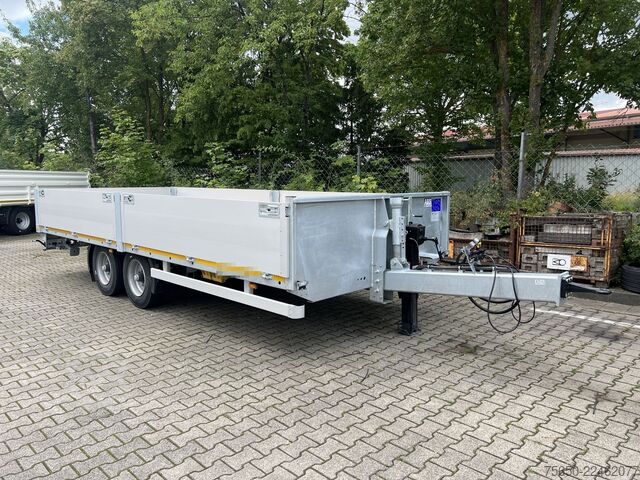Anhänger mit offener Pritsche Möslein THT 11 G 6,2 L  Tandem- Pritschenanhänger- Tieflader