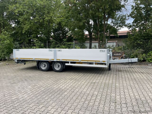 Anhänger mit offener Pritsche Möslein THT 11 G 6,2 L  Tandem- Pritschenanhänger- Tieflader