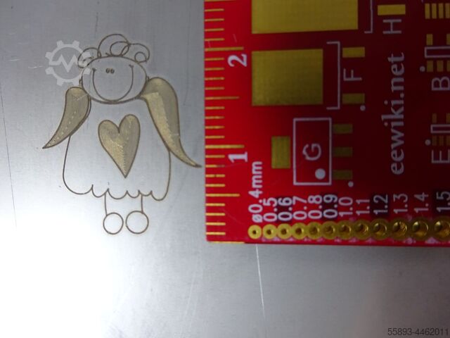 Engraving laser, engraving machine, 4th axis LD-Laser LG50Q  60Watt Faserlaser