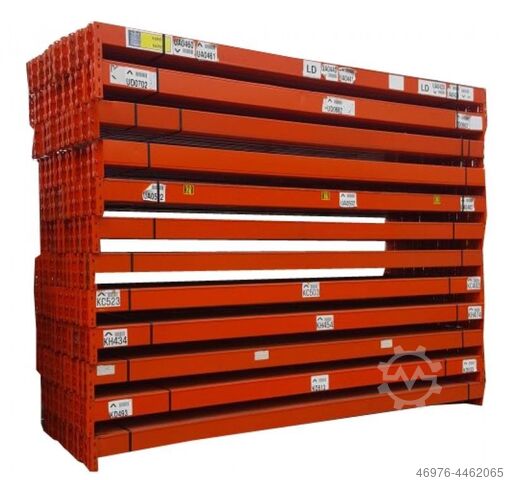 Palettenregal Palettenregale Hochregal Redirack / 16,80 lfm. / St.: 1.500 x 1.050 mm / Traversen 3.260 mm