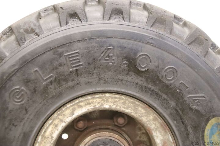 Vollgummi Reifen mit Felge Gumasol Softy 4.00-4