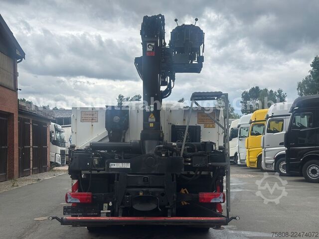Truck mounted crane MAN TGS 26.440 Baustoff Hiab XS177 K Lenk Navi