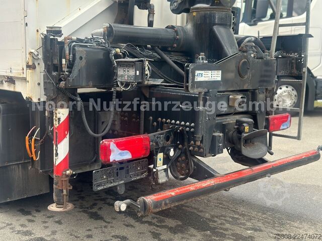 Truck mounted crane MAN TGS 26.440 Baustoff Hiab XS177 K Lenk Navi