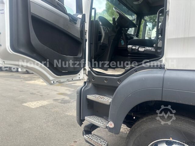 Truck mounted crane MAN TGS 26.440 Baustoff Hiab XS177 K Lenk Navi