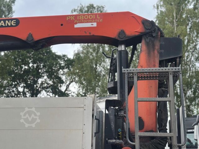 Truck mounted crane MAN TGS 26.440 Baustoff Palfinger PK 18001L Lenk