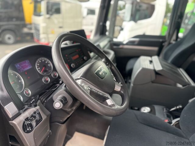 Truck mounted crane MAN TGS 26.440 Baustoff Palfinger PK 18001L Lenk