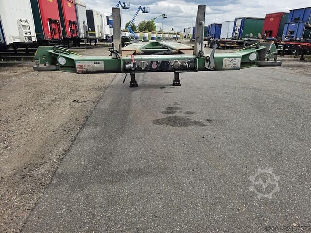 Transport von Containern D-TEC FLEXITRAILER /all connections / 3 x extendible/...
