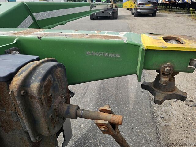 Transport von Containern D-TEC FLEXITRAILER /all connections / 3 x extendible/...