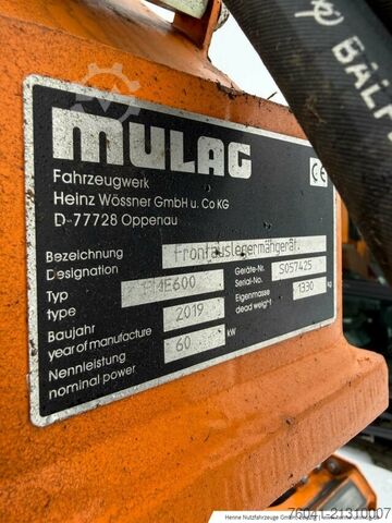 Agricultural machine Mulag Frontauslegermähgerät FME 600