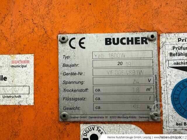 Agricultural machine Gmeiner Streuer Yeti 1800 W