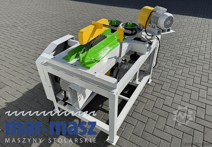 Saw for longitudinal cutting of palisades