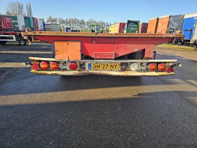 Container transport D-TEC FT-43-03V | Multi chassis all connections | ror...