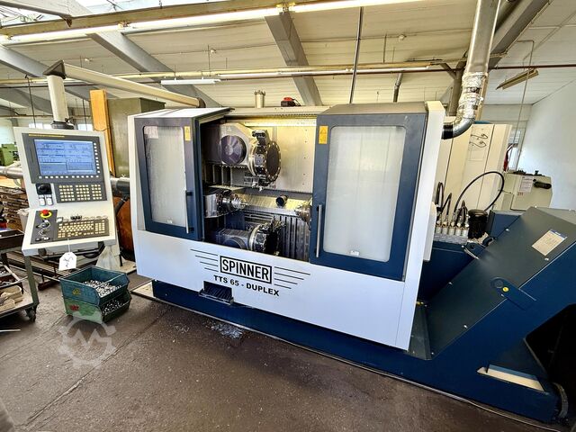 CNC Dreh- und Fräszentrum SPINNER TTS 65 DUPLEX