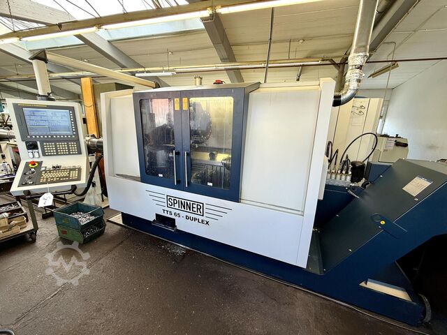 CNC Dreh- und Fräszentrum SPINNER TTS 65 DUPLEX