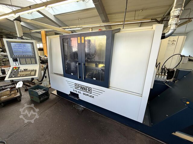 CNC Dreh- und Fräszentrum SPINNER TTS 65 DUPLEX