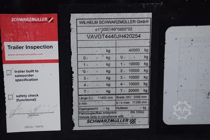 Low loader Schwarzmüller T4 -   40 TON