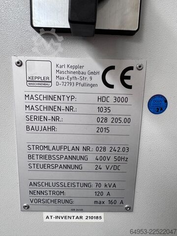 Universal-Bearbeitungszentrum KEPPLER HDC 3000