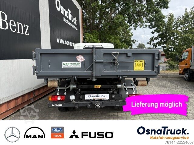Telehoist load lugger van FUSO Canter 7C18 Abroller Klima, Nutzlast 4130 KG