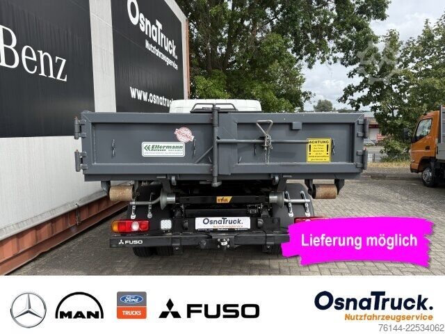 Tipper van FUSO Canter 7C18 Abroller Klima, Nutzlast 4130 KG